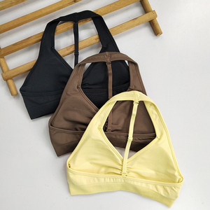 Sports Fitness <b>Bra</b> Women Front Adjustable Straps Yoga Wear Breathable Wireless Support High <b>Stretch</b> Activewear Top - Product Image 6