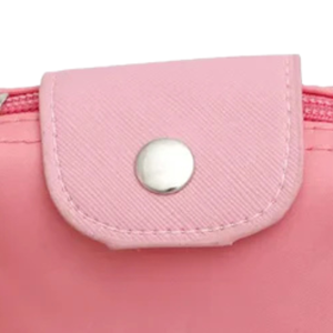 AKA Nylon <b>Pouch</b> Wristlet <b>Mini</b> <b>Pouch</b> Pink & Green Wristlet Coin Purse Key Holder Travel Organizer Gift Accessory - Product Image 5