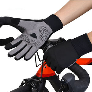 Lightweight Full <b>Finger</b> Cycling Gloves Shockproof And Breathable Road MTB Rider Gloves With Custom Logo Design Waterproof Gloves - Product Image 5
