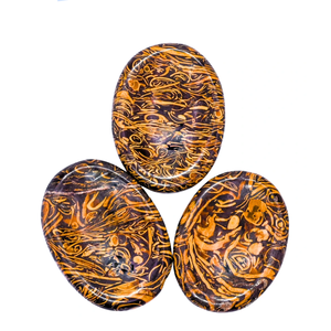 Pouce en cristal Jaspe Mariam Guérison naturelle 35x 45.mm Pierre de poche d'inquiétude Pouce en cristal Pierre précieuse Chakra de massage en cristal Grossiste - Product Image 6