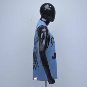 Fabricant de chemises sans manches en coton pour hommes MRI, imprimé skyline de Detroit, col rond, coupe décontractée, jersey respirant - Product Image 3