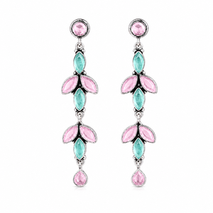 Bulk Manufacturer Oxidized <b>Silver</b> Multitone <b>Dangle</b> <b>Earrings</b> for Women | Wholesale Direct Factory Supplier Hot Selling - Product Image 1