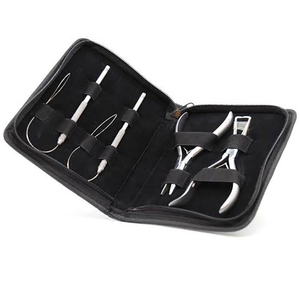 Top Trending Hair Extension Tools Kit Surgical Grade Professional Hair Technicians <b>Beads</b> Tape-in Hair Extensions Custom Logo - Product Image 3