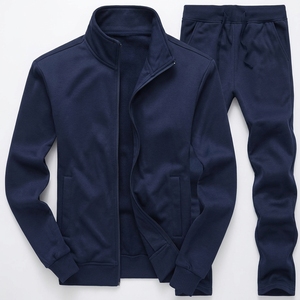 Conjunto de Chándal Personalizado para Hombre, Chaqueta con Cierre Completo y Pantalones, Venta al Por Mayor, Fabricante Personalizado - Product Image 4