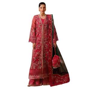 Robes de mariée indiennes et pakistanaises, ensembles de robes de mariée, robes de soirée de créateurs, robes de soirée brodées de sequins, tailles et logo personnalisés - Product Image 1