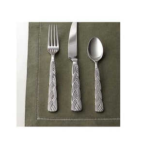 Ensemble de couverts en acier inoxydable au design moderne, compatible lave-vaisselle, pour la maison, la cuisine, le restaurant, l'hôtel, la table à manger, cuillère, fourchette - Product Image 3