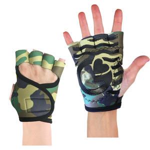 Protège-mains de gymnastique personnalisé avec logo pour haltérophilie et musculation - Product Image 1