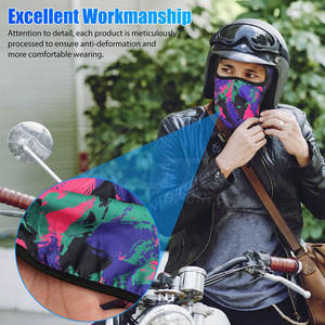 Balaclava unisexe coupe-vent, élastique, confortable, imperméable, respirant, 100% polyester, couvre-visage de sécurité pour le vélo, la randonnée, le camping - Product Image 3
