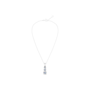 Collar de Plata 925 con Diamante de Laboratorio, Certificado IGI, Fabricante de Joyería Fina Ética, Venta al por Mayor, RJC OEM ODM NK706450 - Product Image 4