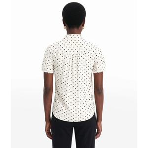 Blusa de Manga Larga con Cuello Camisero de Poliéster, Bordado Personalizado, Texto/Logotipo, Uniforme de Trabajo, 100 Piezas, Teñido Liso - Product Image 2