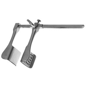 Separador de Costillas Manual de Calidad Superior, Retractor de 2 Cuchillas, Acero Inoxidable Alemán, Instrumentos Quirúrgicos Reutilizables, Grado A+, CE - Product Image 1