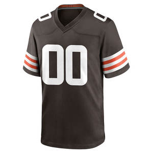 Mesh Breathable Polyester Custom Sublimation Tackle Twill American Football Jersey <b>Padded</b> Adult Short Printed Match Uniform Low - Product Image 1