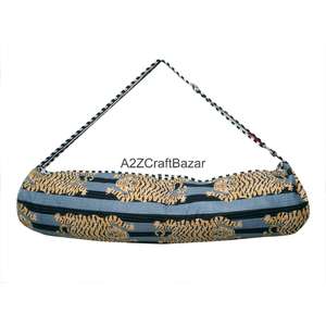 Bolsas de Yoga y Gimnasio 100% Algodón Acolchadas Transpirables Ligeras Modernas Unisex Multifuncionales con Cierre Diseño de Equipaje de Viaje - Product Image 2