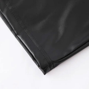 Elegante Falda de Cuero para Mujer con Diseño de Cintura Alta, Forro Interior Suave y Ajuste Cómodo para Uso Casual y de Fiesta - Product Image 4