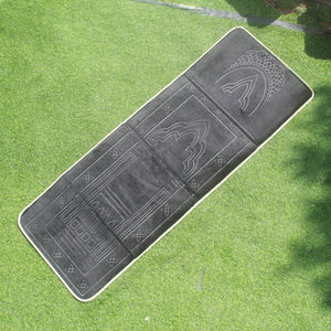 Alfombra de Oración Islámica con Respaldo de Espuma, para Namaz, Regalo para Umrah, Alfombras de Oración para Ramadán, Plegables y con Respaldo - Product Image 2