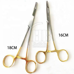 Ensemble de porte-aiguilles manuels à prix raisonnable, en acier inoxydable, outils chirurgicaux certifiés CE, pour cliniques, hôpitaux et traitements médicaux - Product Image 4