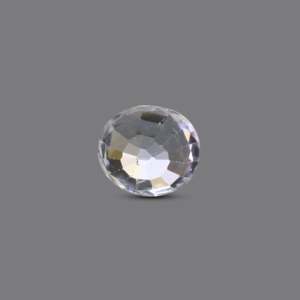 Green Amethyst & Cubic Zirconia Oval Cut Loose Gemstone 4x6mm for Fine Jewelry - Product Image 2
