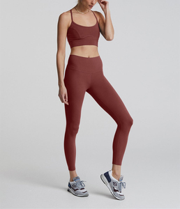 OEM Activewear Set <b>Workout</b> Outfits Womens Quick Dry Elastic Breathable Plain Gym <b>Jumpsuit</b> Women's Sports Fitness Yoga Set - Product Image 3