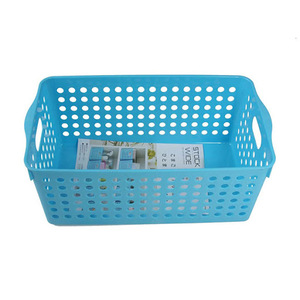 Cesto portaoggetti largo blu Inomata - Product Image 1