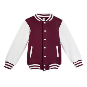 Chaqueta Varsity Personalizada de Fabricante OEM para Niños, Precio al por Mayor, Venta Caliente, Ropa Urbana con Bordado y Chaquetas para Hombre de Primera Calidad - Product Image 1