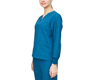 OEM Long Sleeve Custom Logo Label Dental Clinic Uniform Medical <b>Scrub</b> <b>Nurse</b> Hospital Uniform Nursing <b>Scrubs</b> Uniforms Top Pant - Product Image 5