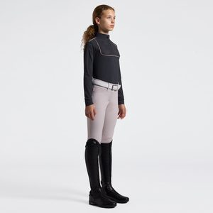 High Quality 4way Stretch Horse Riding Equestrian Shirt Top <b>Base</b> <b>Layer</b> Competition Show Shirt Polo in Soft Feel Technical Fabric - Product Image 5