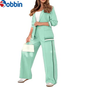 Conjuntos Deportivos para Mujer Más Vendidos, Moda de Invierno, Ropa Urbana para Mujer, Conjunto de 2 Piezas, Color Sólido Informal, Cintura Elástica - Product Image 4