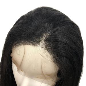Perruque Lace Frontal Wig 100% cheveux péruviens bruts, perruque Lace Wig longue taille transparente, cuticules alignées - Product Image 1