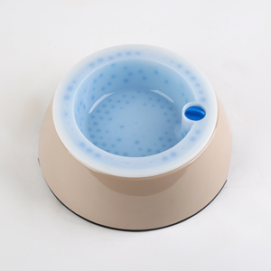 Gamelle ronde personnalisée pour chat et chien, distributeur automatique d'aliments pour animaux de compagnie avec bol rafraîchissant en mélamine durable - Product Image 2