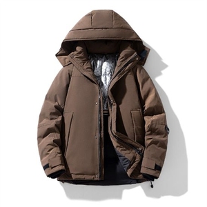 Veste d'hiver à capuche pour enfants, vêtements d'extérieur décontractés chauds et isolés pour enfants, vêtements d'extérieur - Product Image 3