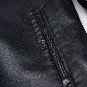 Chaquetas Vaqueras de Cuero Verde Desgastado para Hombre, Precio Ajustable, Fabricación Profesional, Chaquetas de Cuero de la Mejor Calidad - Product Image 5