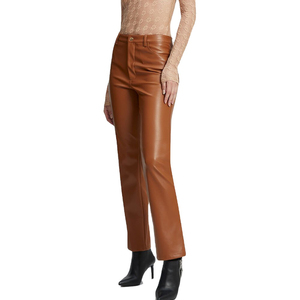 Nouveau style pantalon en cuir pour femme, imperméable, respirant, de haute qualité, coupe crayon, pour le sport et l'extérieur, vente en gros - Product Image 4