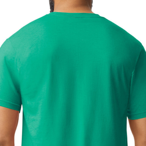 เสื้อยืดผู้ชาย Men Kelly Mist CVC ผ้าคอตตอนผสมเนื้อนุ่ม คอกลม แขนสั้น ระบายอากาศได้ดี เหมาะสำหรับใส่ทุกวัน แบบสั่งทำ - Product Image 6