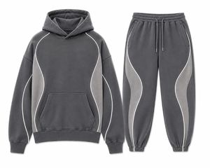 Chándal Deportivo Unisex con Capucha, Manga Larga, Informal, Transpirable, de Secado Rápido, Material de Forro Polar de Poliéster, Corte Regular para Adultos - Product Image 5