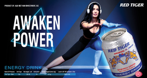 Bebida Energética Enlatada Red Tiger 330ml, Bebida Deportiva con Taurina, Bebidas Energéticas, OEM, Marca Privada, Proveedor de Vietnam, Venta al por Mayor - Product Image 5