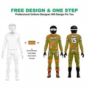 Traje de Motociclismo MTB AVT de Lujo para Hombre y Mujer, con Estampado por Sublimación, Diseño Elegante, Serigrafía de Silicona, Traje de Carreras MX - Product Image 2