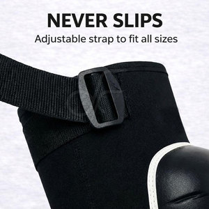 แผ่นรองเข่าประสิทธิภาพสูง อุปกรณ์ป้องกันและรองรับ ผ้าระบายอากาศได้ดี ดีไซน์นุ่ม ทนทาน ใช้งานสะดวกสบายสำหรับการฝึกซ้อม - Product Image 4