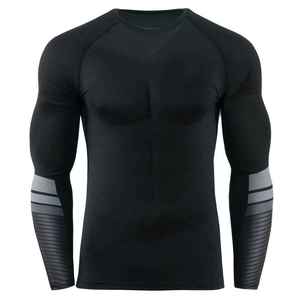 Vêtements d'entraînement MMA professionnels avec technologie anti-humidité et impression par sublimation de couleurs personnalisées, rashguard - Product Image 1