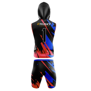 7v7 Custom Breathable <b>Compression</b> Flag Football Uniform for Adults Sleeveless 100% Polyester Quick Dry Stitched Print Elastic - Product Image 2