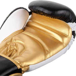 Guantes de Boxeo Metálicos Dorados Premium, Marca Personalizada, Guantes Profesionales para Sparring y Combate, Acolchado Multicapa, Equipo de Entrenamiento para Bolsa de Boxeo - Product Image 4