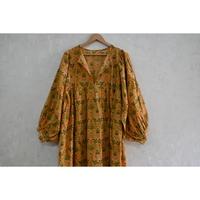 Robe d'été en coton imprimé pour femmes, style bohème fait main