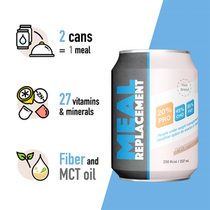 MRD MRE Remplacement de repas fonctionnel prêt à boire, boisson liquide riche en nutriments, supplément nutritionnel, remplacement de repas, thé au lait - Product Image 3