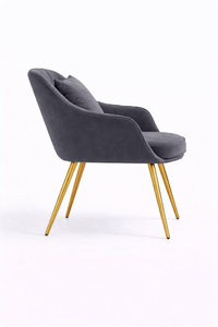 Soft Upholstered Rocking Chair with Armrests for Living Room Bedroom Outdoor Villa Workshop Home Office - Product Image 3