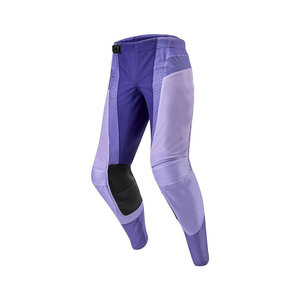 Pantalon de moto pour femme, violet, color-block, respirant, toutes saisons - Product Image 1