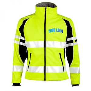 Custom Made Hi Vis Winter Working <b>Jackets</b> High Visibility <b>Reflective</b> Waterproof Cotton Construction Workwear Safety <b>Jackets</b> <b>Men</b> - Product Image 2