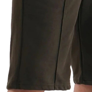 Shorts Bermuda en Coton Noir Uni de Qualité Supérieure pour Hommes avec Cordon de Serrage à la Taille et Poches Latérales Style Décontracté 2026 - Product Image 3