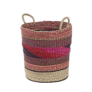 Juego de 3 cestas decorativas de mimbre Bungalow Rose, cestas de almacenamiento hechas a mano, venta al por mayor, ecológicas, hechas en Vietnam - Product Image 3