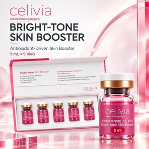 Suero SKIN BOOSTER CELIVIA BRIGHT TONE 5 mL, Perfecciona la Piel, Aumenta la Firmeza, Piel Limpia, Tratamiento Reparador de la Piel, Aspecto Radiante y Fresco - Product Image 3