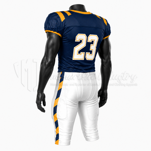 Uniforme de Fútbol Americano Personalizable en Diferentes Colores, Transpirable y Moderno, Talla Grande, con Nombre y Número del Equipo - Product Image 4