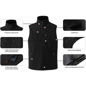 Nouveaux gilets matelassés pour hommes, vestes d'équitation décontractées, vêtements d'hiver tendance, gilets rembourrés, gilets matelassés personnalisés pour hommes - Product Image 6